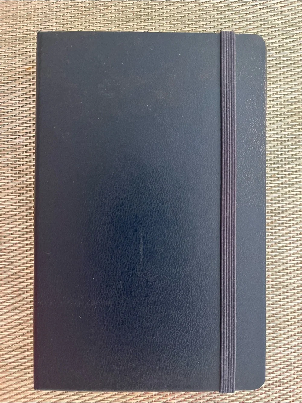 Moleskine Navy Hard Cover Grid Lined Notebook Pocket Size